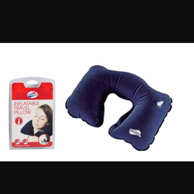 american tourister inflatable travel pillow