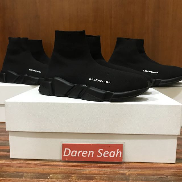 Balenciaga speed 2025 runner triple black