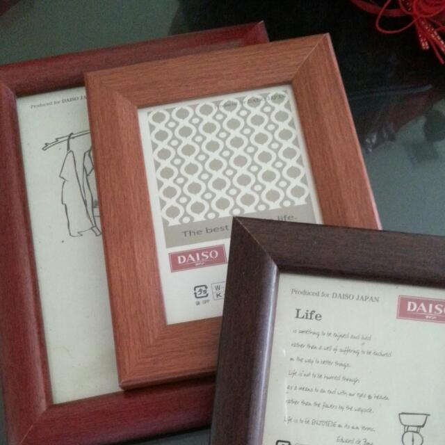 Daiso Photo Frames Furniture Home Decor On Carou