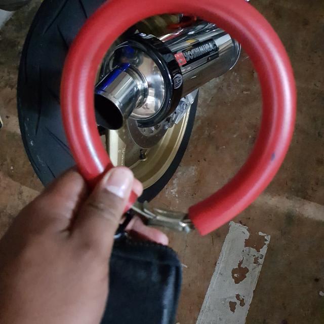 Exhaust Guard, Motorcycles, Motorcycle Accessories on Carousell