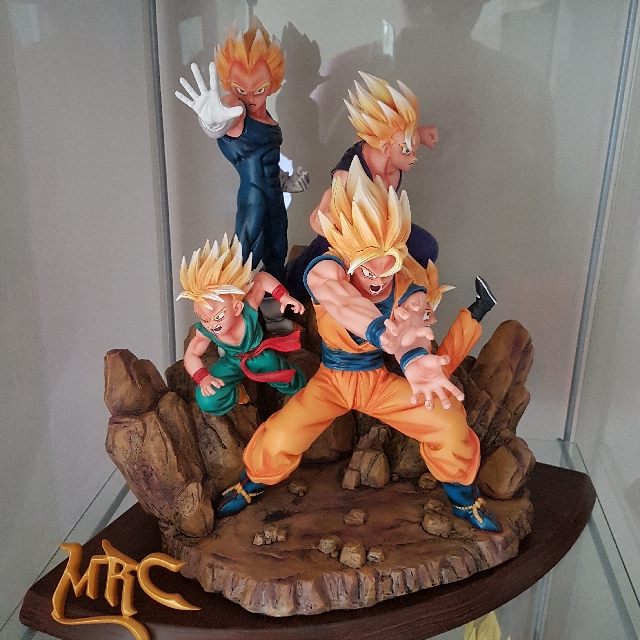 [Figure] Dragonball Dragon Ball Z The Saiyans MRC Resin Statues