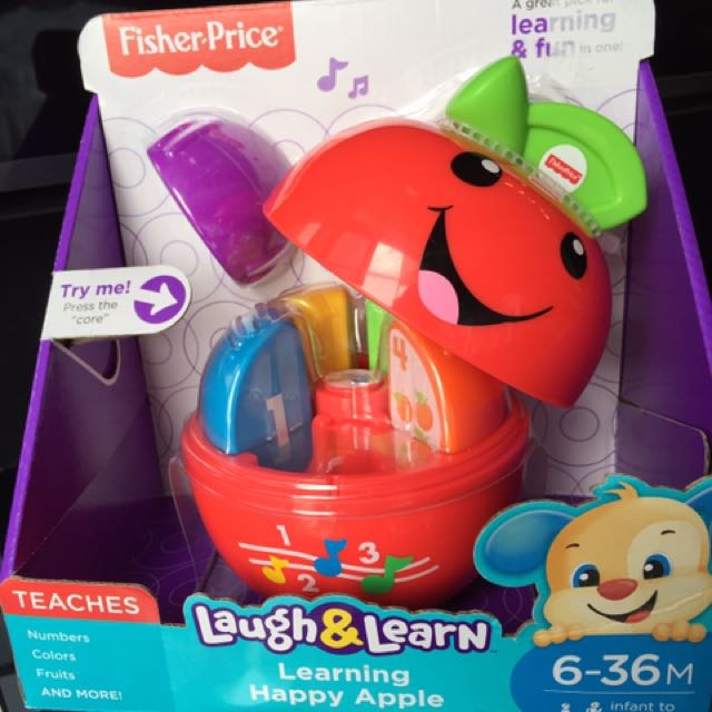 fisher price laugh and learn happy apple