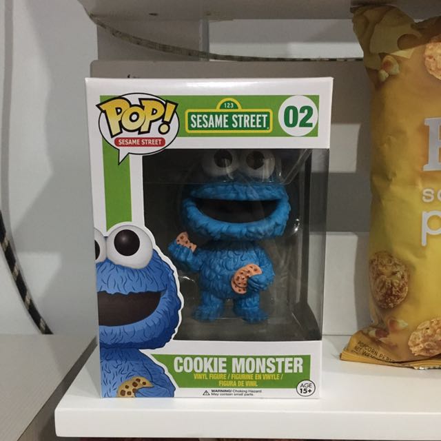cookie monster pop figure