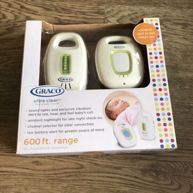 graco ultra clear baby monitor