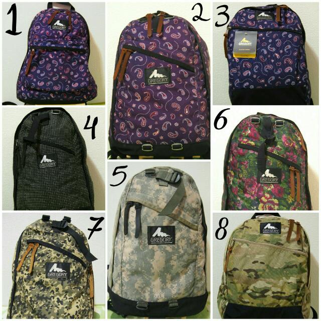 gregory travel backpack