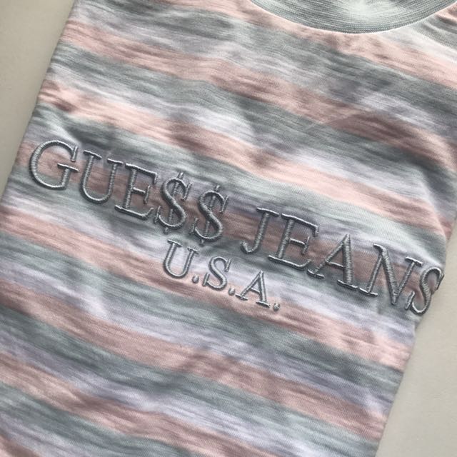 Guess Asap Rocky Cotton Candy T-Shirt, Men's Fashion, Footwear, Dress Shoes on Carousell