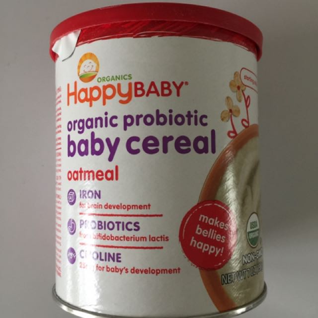 Happybaby Organic Probiotic Baby Cereal X 6 Babies Kids Nursing Feeding On Carousell
