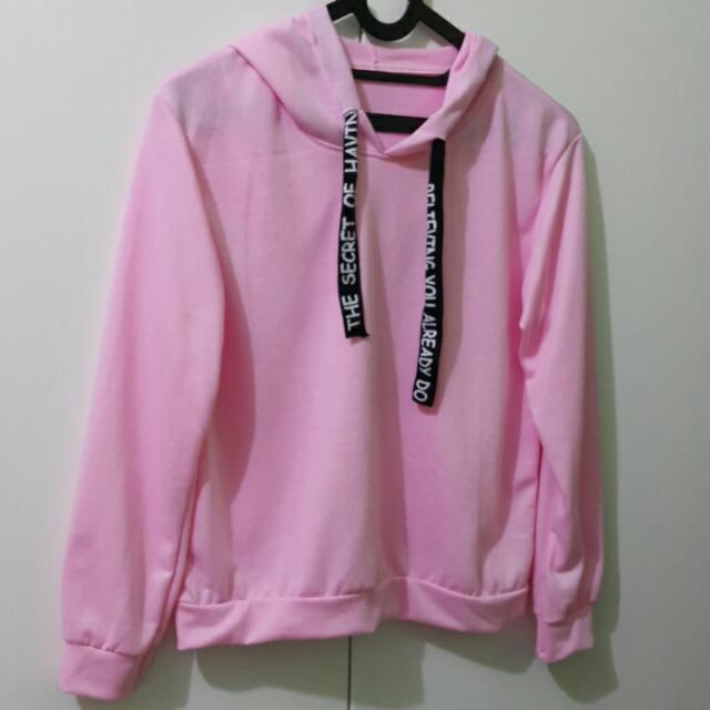 Jaket 2025 hoodie pink