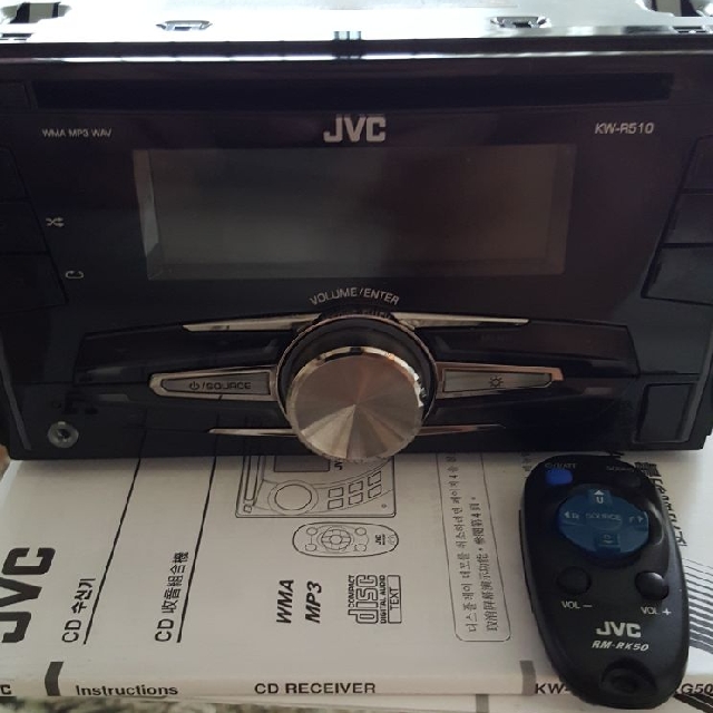 Jvc Double Din Kw-R510 Kwr510  Car Radio Stereo Face Surround Trim Frame 