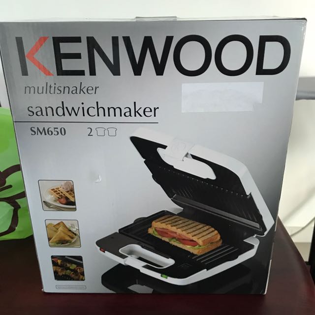 Kenwood Sandwich maker Sm650, TV & Home Appliances, Kitchen Appliances