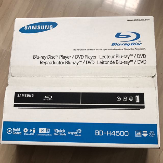 Samsung Blu Ray DVD Player Bdh4500, TV & Home Appliances, TV