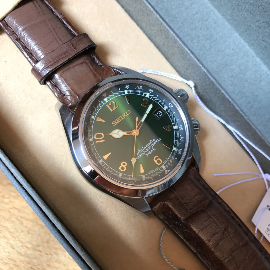 Seiko Alpinist SARB017 used, Men's Fashion, Watches & Accessories, Watches  on Carousell