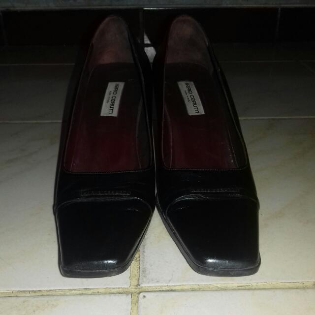 Sepatu Wanita Kantor Mario Cerutti Original Italy, Women's