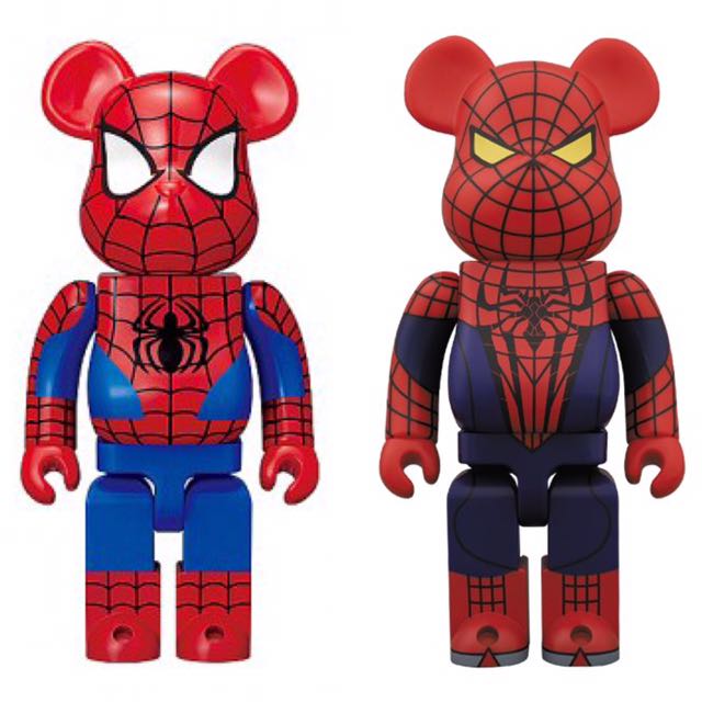 Spiderman 400% Bearbrick, Hobbies & Toys, Toys & Games on Carousell