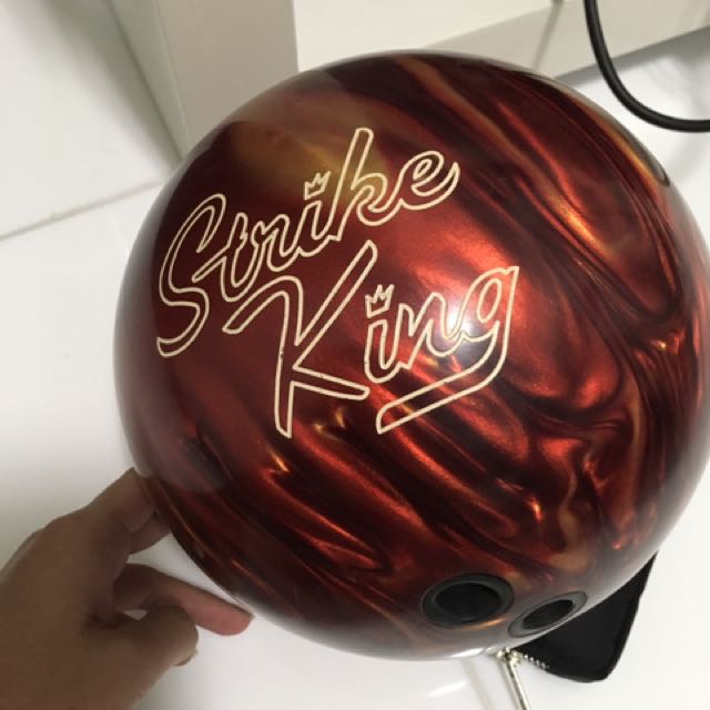 Strike king 14lbs Bowling Ball, Sports, Sports & Games Equipment on Carousell