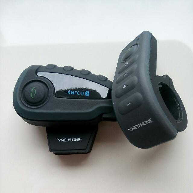 Vnetphone V8 1200M Bluetooth Intercom Motorcycle Helmet