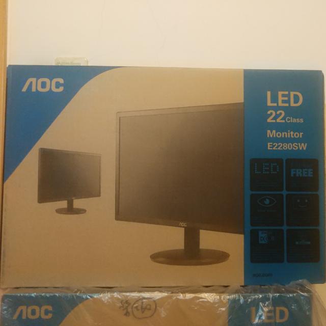 AOC E2280SW LED MONITOR 22吋液晶顯示器 