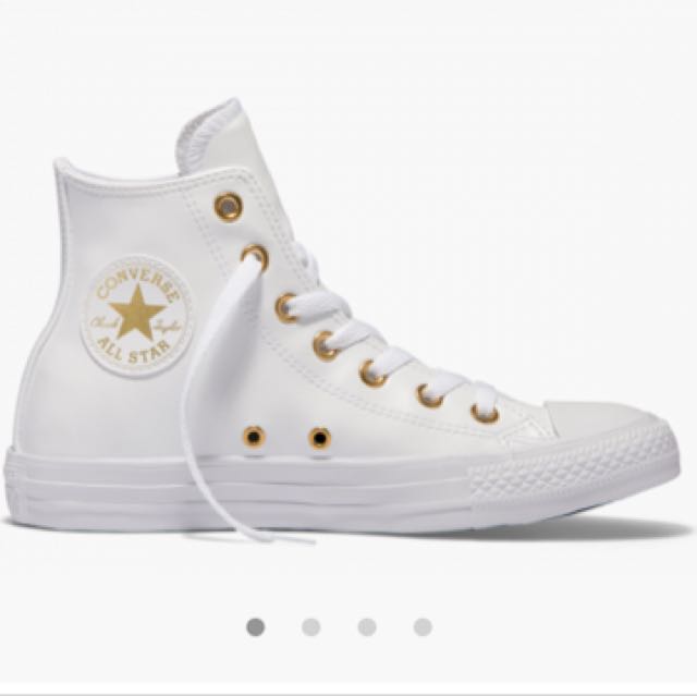 Brand New Converse Chuck Taylor All Star High Top White Ladies US 6 Women s Fashion Footwear Sneakers on Carousell