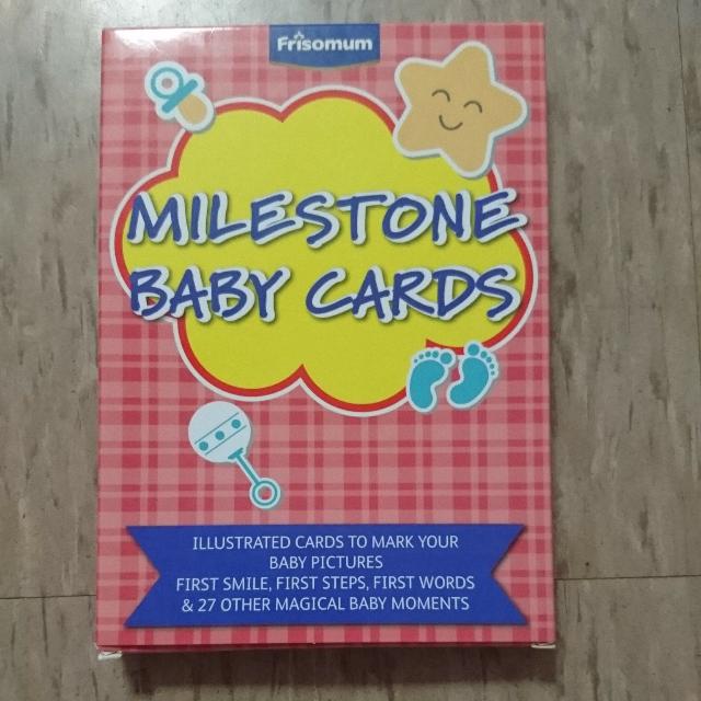 Frisomum Milestone Baby Cards, Babies & Kids, Nursing & Feeding
