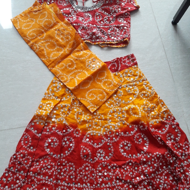 dandiya ghagra