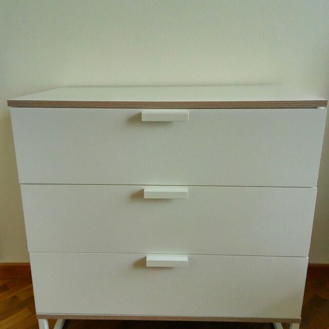 Ikea Trysil Chest Of 3 Drawers White Furniture Shelves Ikea Trysil Chest Of 3 Drawers White Furniture Shelves On Carou