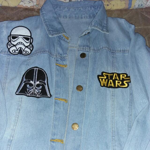 jaket jeans star wars