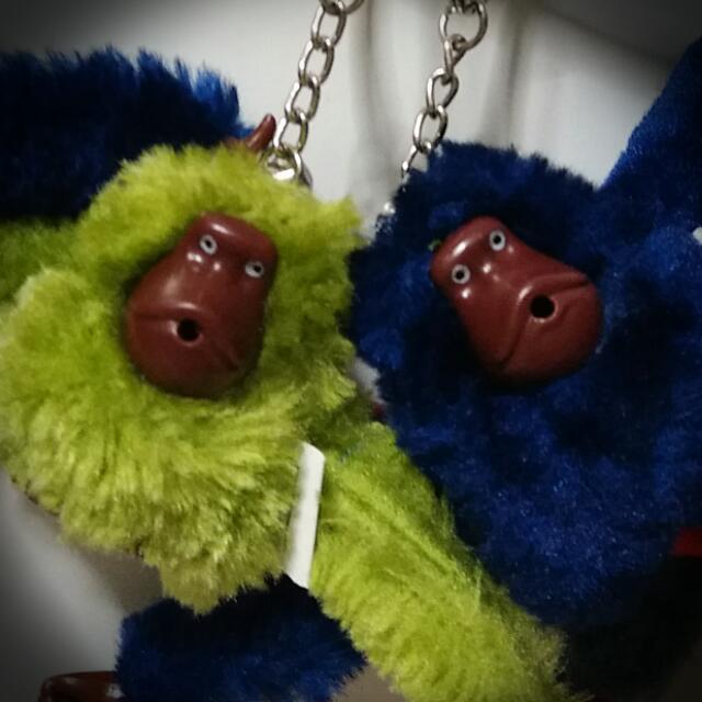 Kipling Ape Monkey Replacement keychain keyring orangutan Furry mascot ...