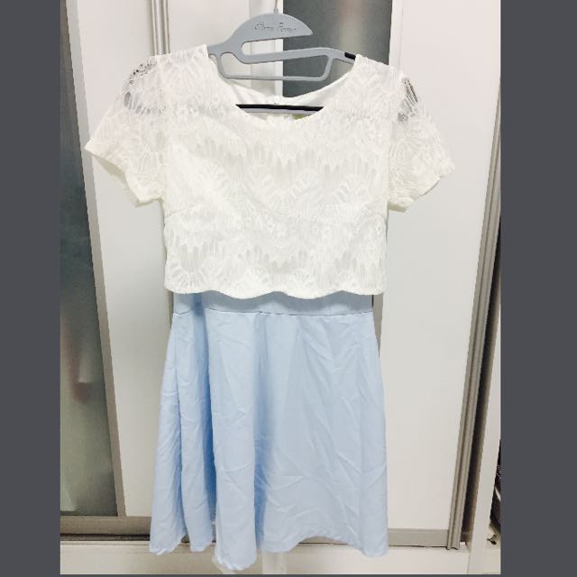 One piece dress that looks shop like two
