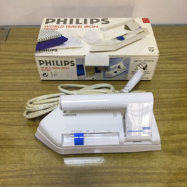 travel iron box philips