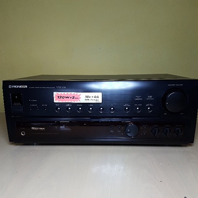 Pioneer VSX-434 Amplifier, Audio, Soundbars, Speakers & Amplifiers on ...