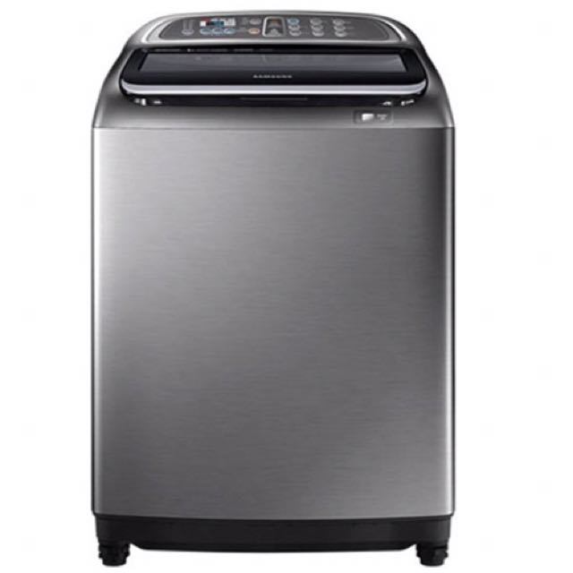 Samsung 10KG Activ Dual Wash Top Load Washer WA10J5730SS, TV & Home
