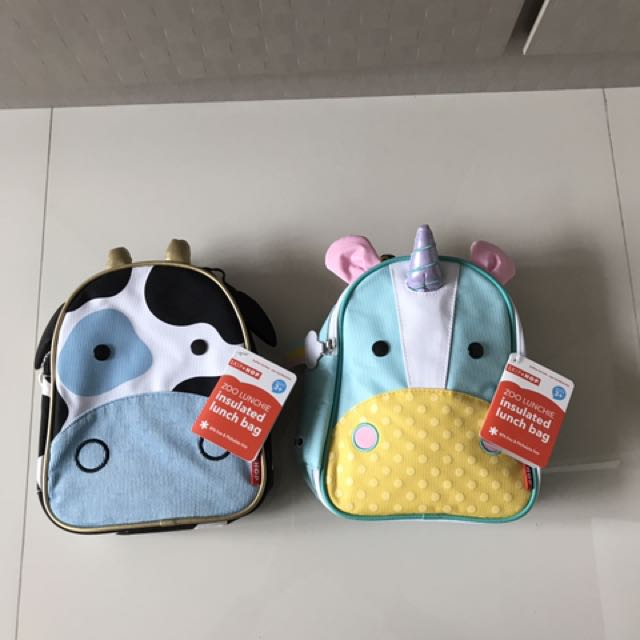Skip hop shop cow lunch bag
