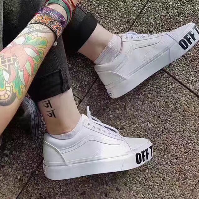 off the wall platform vans