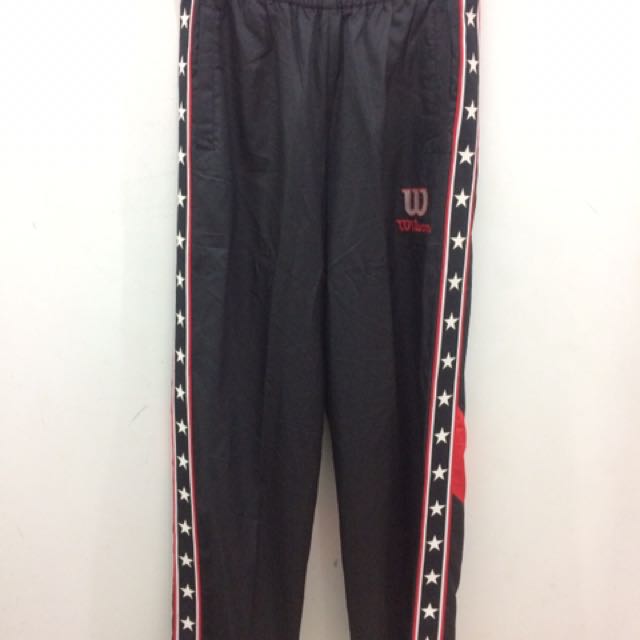 wilson track pants