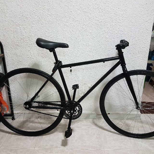 BN Full Black Fixie Sports Equipment Bicycles Parts Bicycles on Carousell