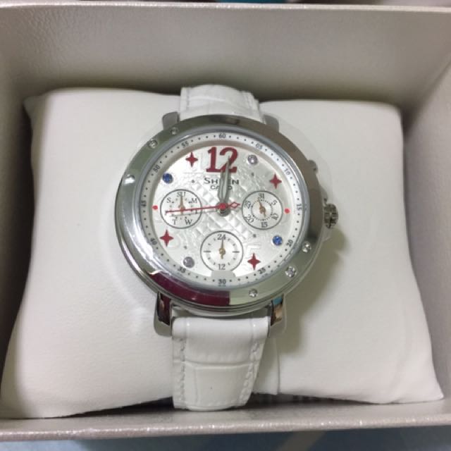 Casio SHEEN Watch white Belt