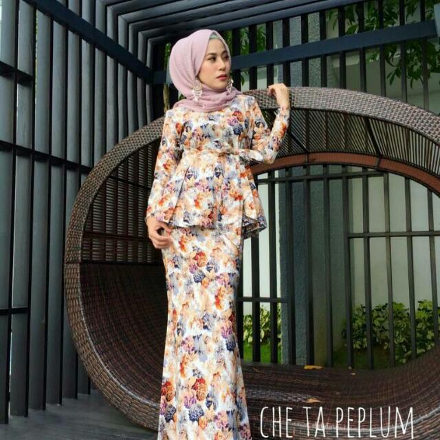peplum cotton