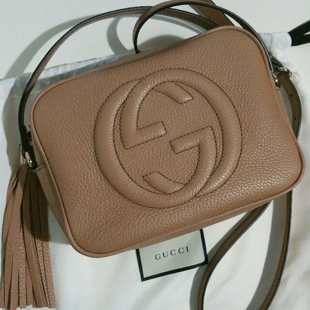 gucci disco bag beige