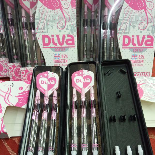 Harrows Diva Soft Tip Darts Sports Sports Games Equipment On Carousell