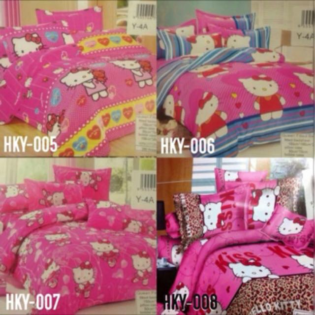 Hello Kitty Bedsheet Cadar Set Murah Selimut Hello Kitty Bedsheet Cadar Set Murah Selimut Bilik Tidur Home Furniture Others On Carou