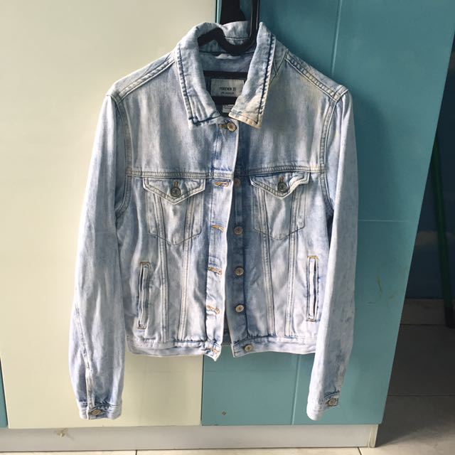Jaket Jeans Jaket Denim Jacket F21 Forever21 Forever 21