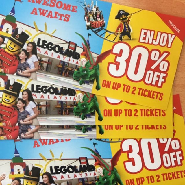 LEGOLAND MALAYSIA VOUCHER Tickets Vouchers Event Tickets on Carousell