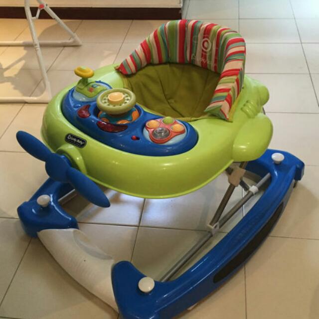 Aeroplane deals baby walker