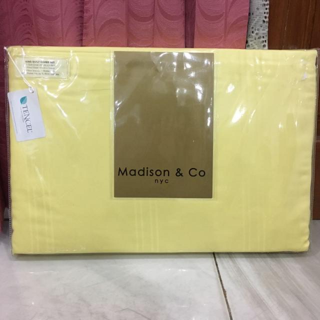 Madison & Co Nyc King Quilt Cover Sheet 920TC, Furniture & Home Living