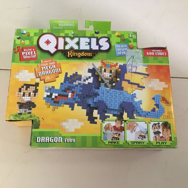 Qixels Kingdom Dragon Combat Ages 4+