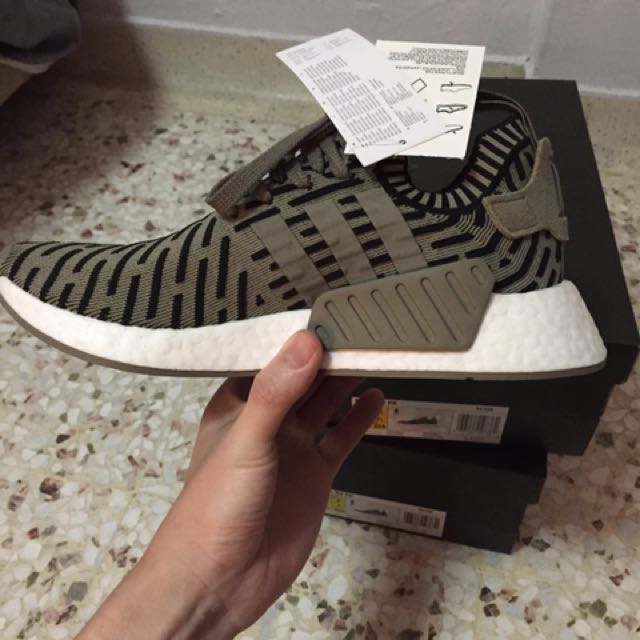Nmd r2 olive green hot sale
