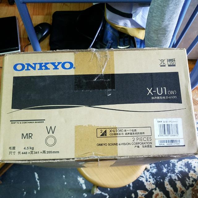 全新未用ONKYO~X U1音響喇叭靚聲, 興趣及遊戲, 音樂、樂器& 配件, 樂器