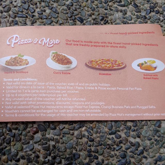 Pizza Hut 5 Vouchers, Tickets & Vouchers, Vouchers on Carousell