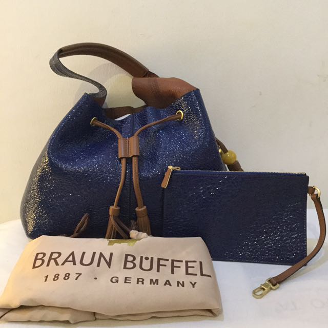 braun buffel bucket bag