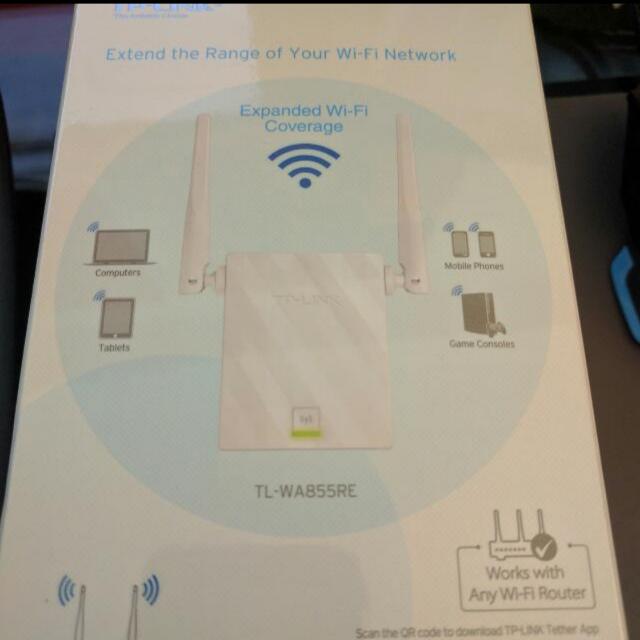 Tplink 300mbps Power Socket Wifi Extender, TV & Home Appliances